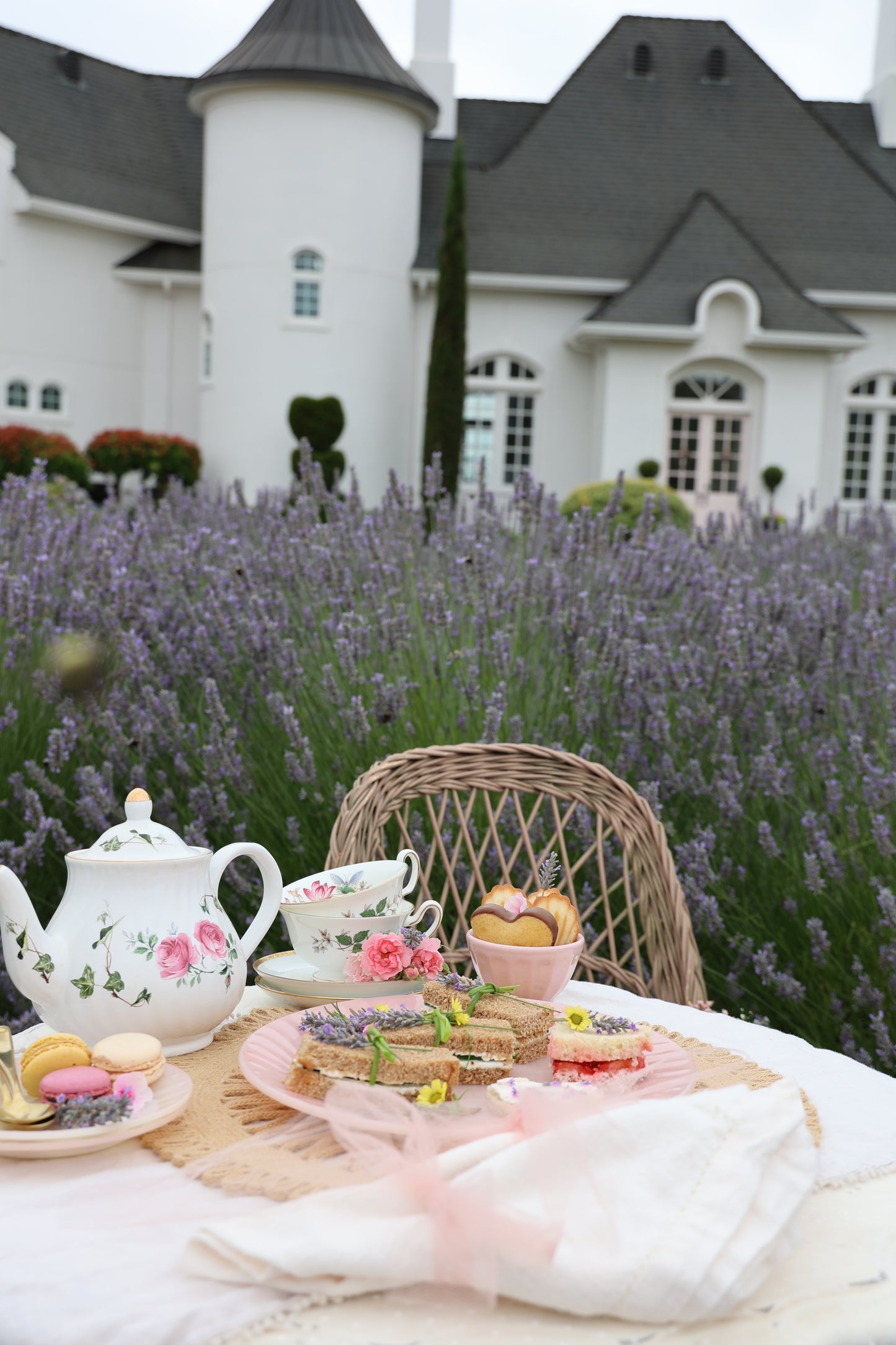 Lavender Ballerina Bow Bouquet