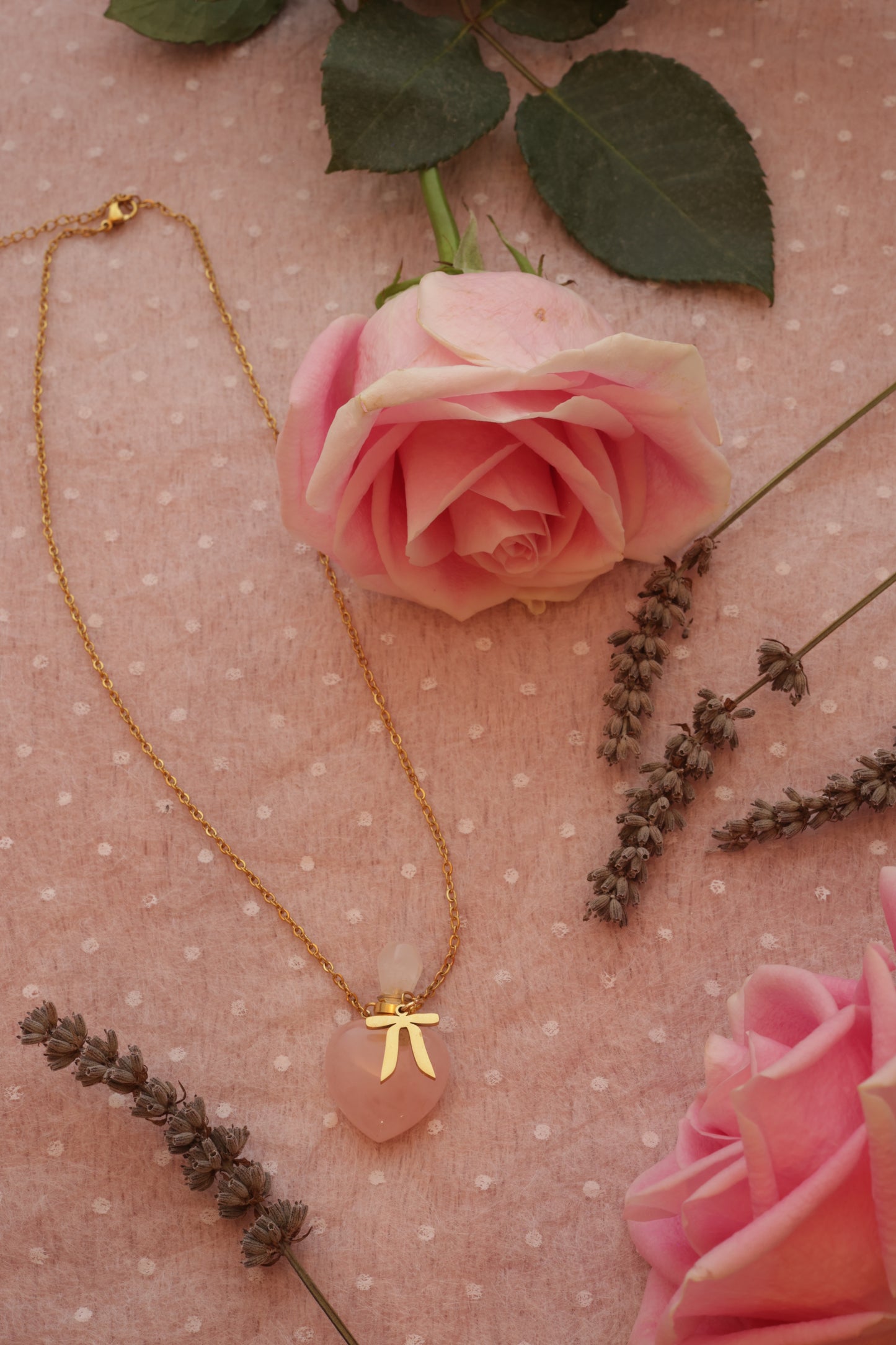 Perfume Heart Necklace