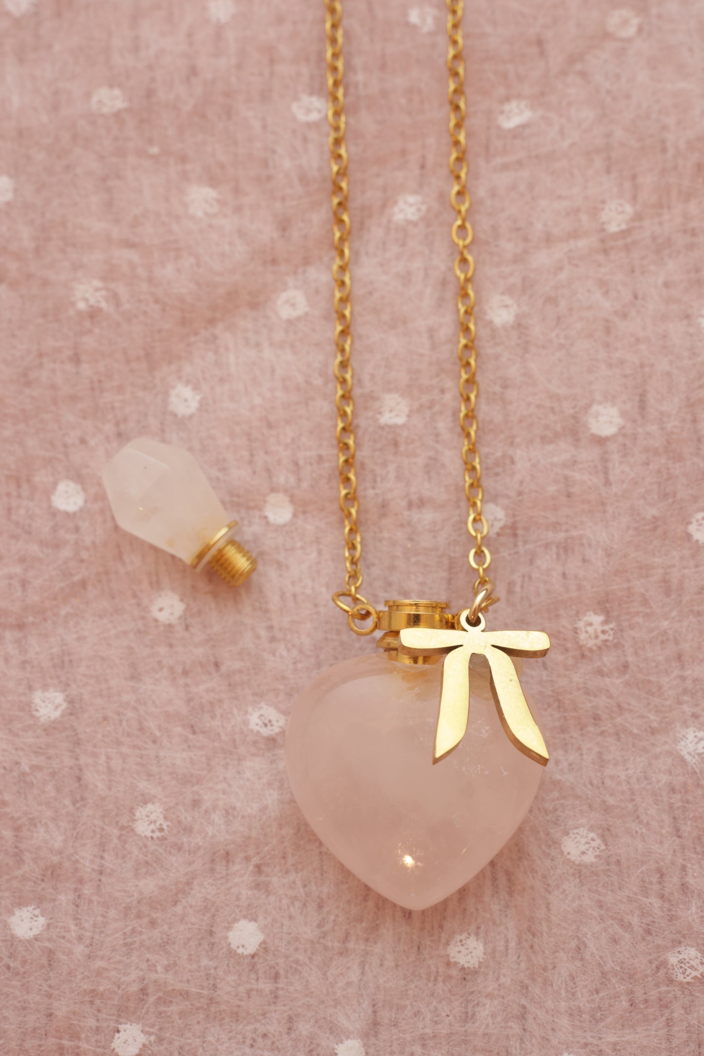 Perfume Heart Necklace