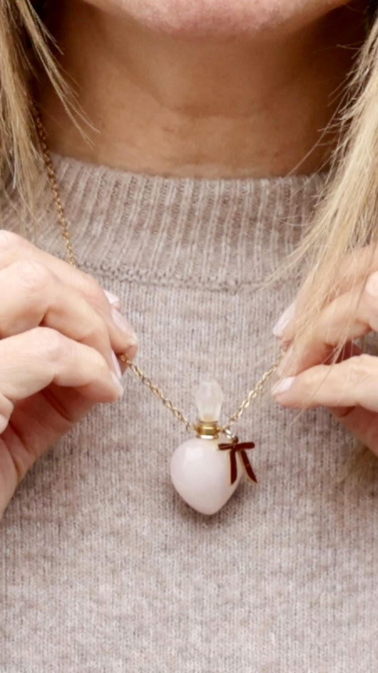 Perfume Heart Necklace